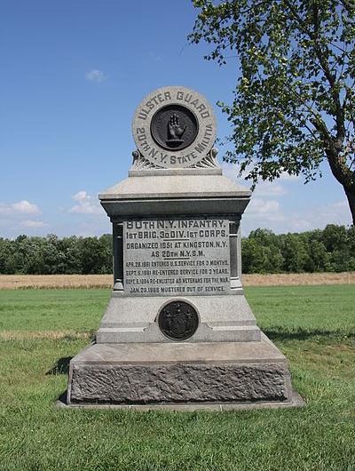 Monument 20th New York State Militia