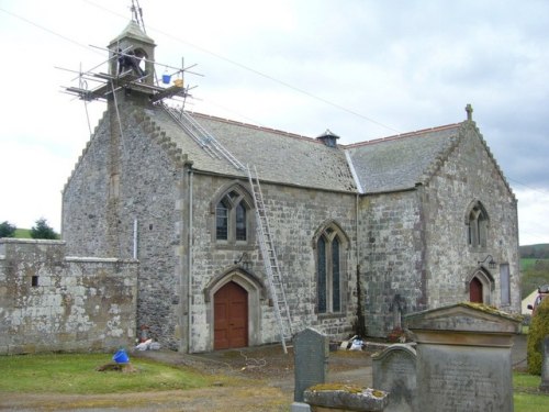 Oorlogsgraf van het Gemenebest Eddleston Parish Churchyard