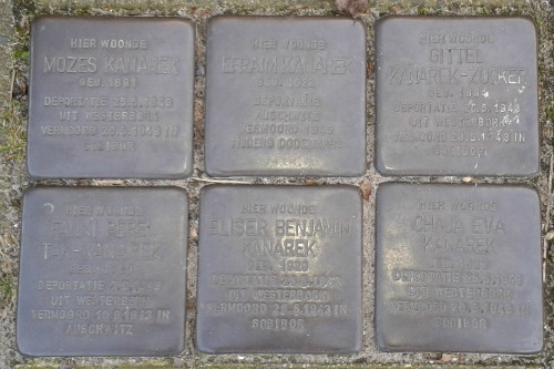 Stolpersteine Stationsplein 11 #1