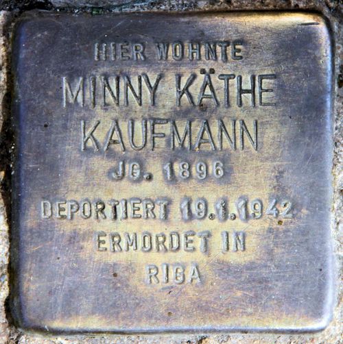 Stolperstein Wilhelmshher Strae 14