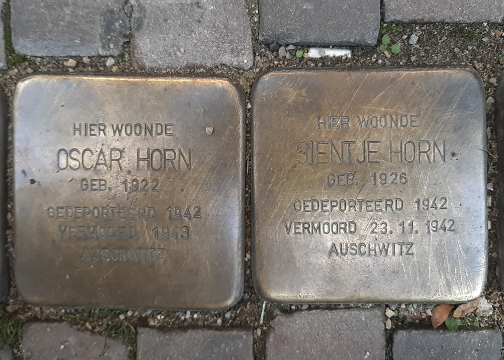 Stolpersteine Molenbeekstraat 12 #3