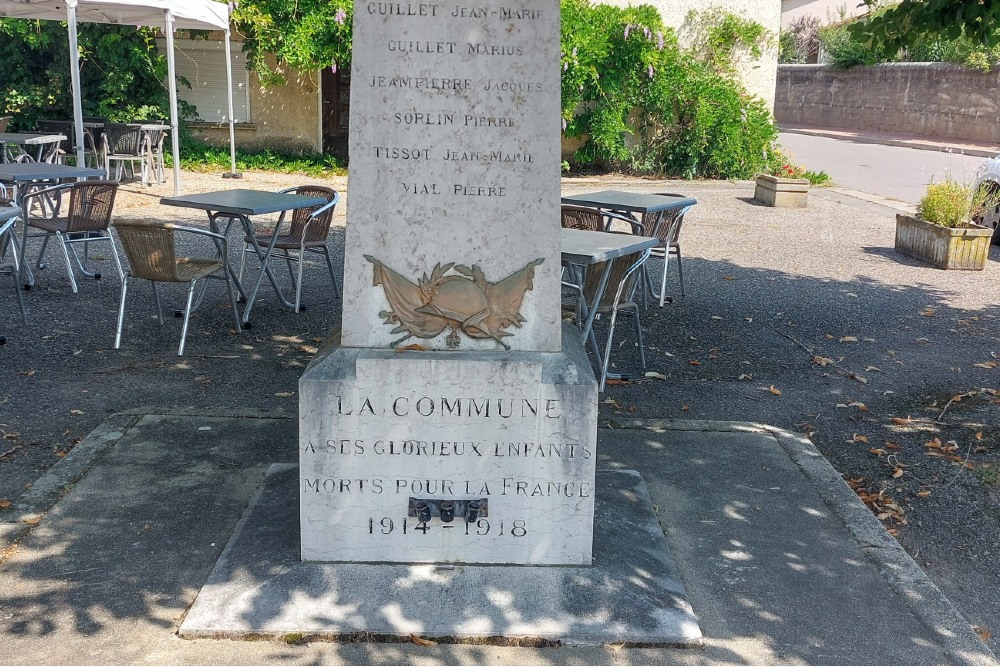 Oorlogsmonument Saint-Laurent-la-Conche #2