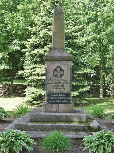 War Memorial Karbow-Vietl�bbe #1