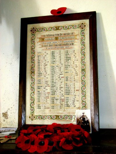 Roll of Honour St. Mary Church #1