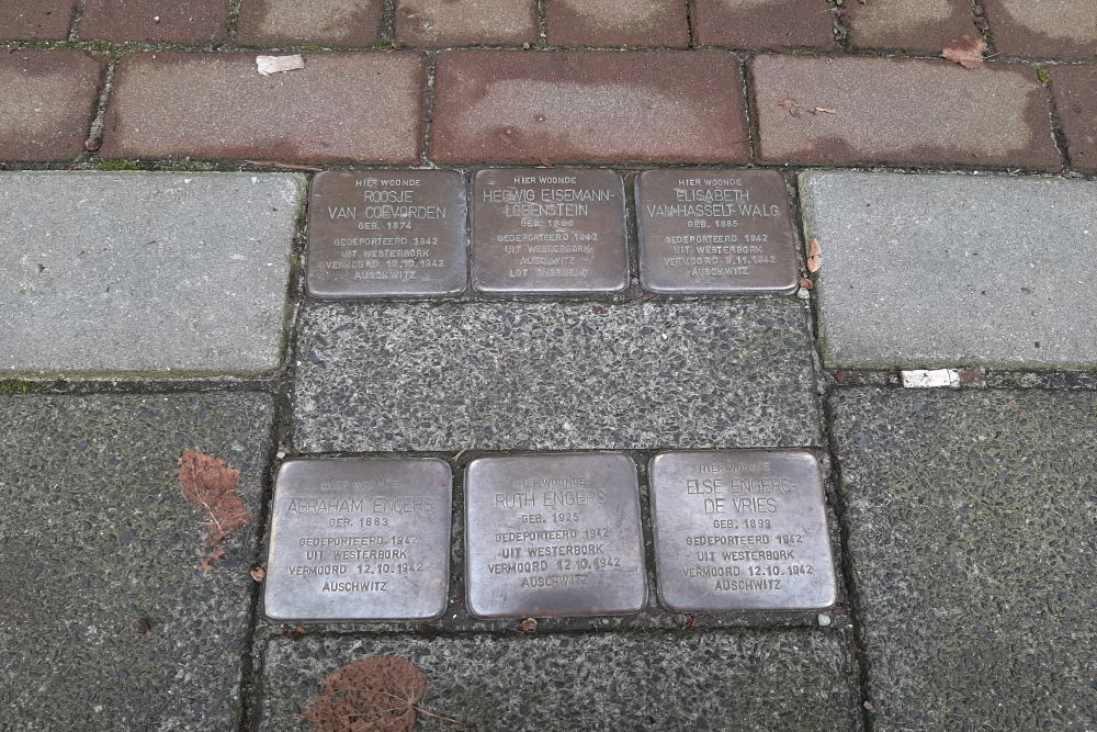 Stumbling Stones Jozef Isralsstraat 22a #1