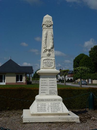 Oorlogsmonument La Haye-du-Theil #1