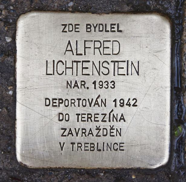 Stolpersteine Javořčsk 664/1 #1