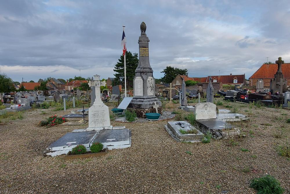 Monument Eerste Wereldoorlog Begraafplaats Neuville-Saint-Rmy #1