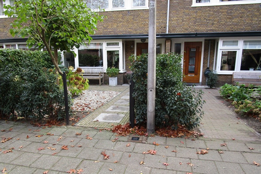 Memorial Stone Vermeerstraat 22 #2