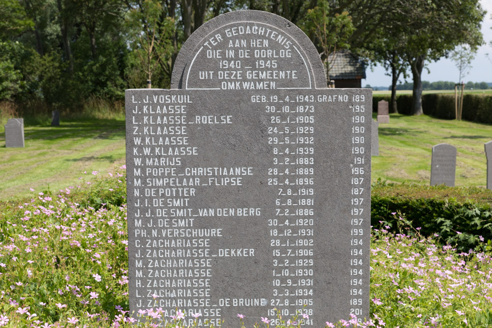 Monument Algemene Begraafplaats Biggekerke #3