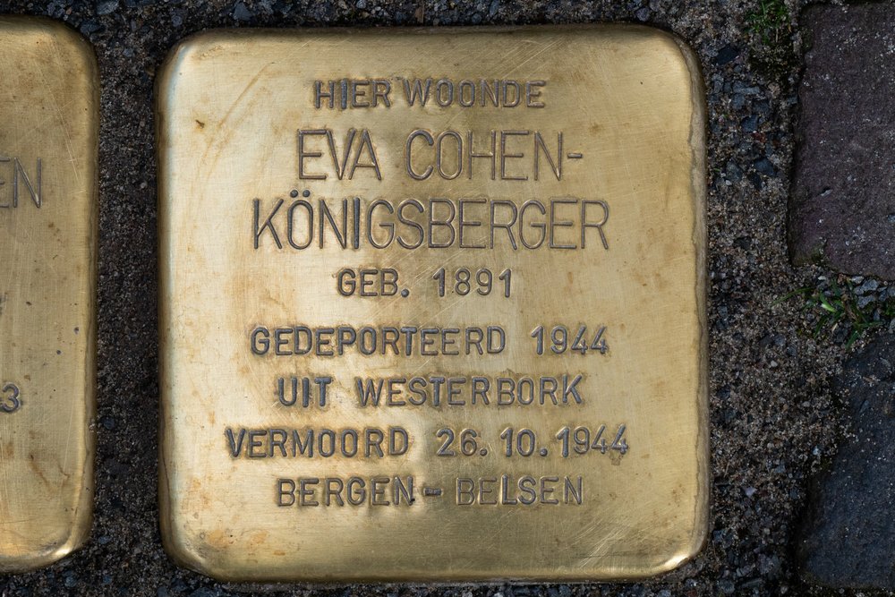 Stolpersteine Sandrasteeg 5 (nu Sandrasteeg 4) #4