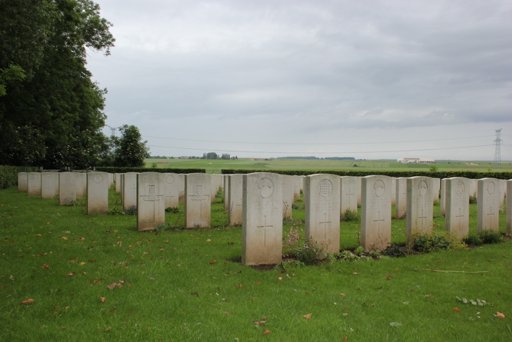 Commonwealth War Cemetery Bucquoy Road #2