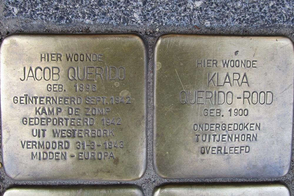 Stolpersteine Willemsparkweg 13 #2