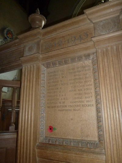 War Memorial St Mary Church