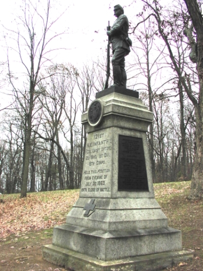 Monument 121st New York Infantry