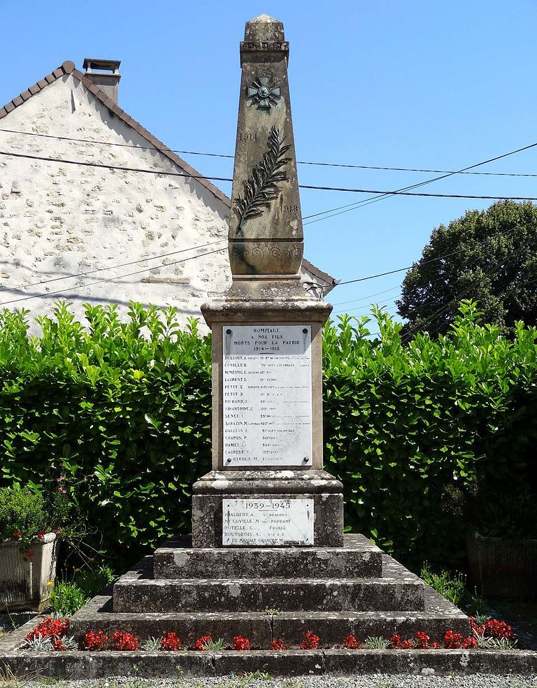 Oorlogsmonument Tessancourt-sur-Aubette