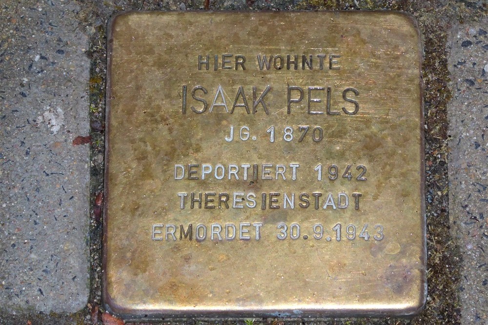 Stolpersteine Graelstraße 37 #3