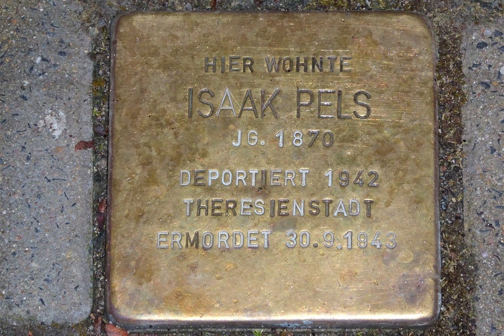 Stolpersteine Graelstrae 37 #3