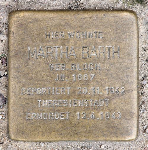 Stumbling Stones Königin-Elisabeth-Straße 58 #4