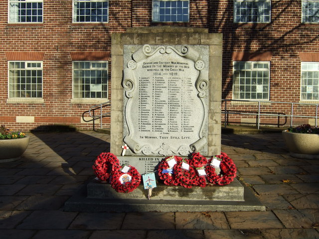 Oorlogsmonument Coxhoe #1