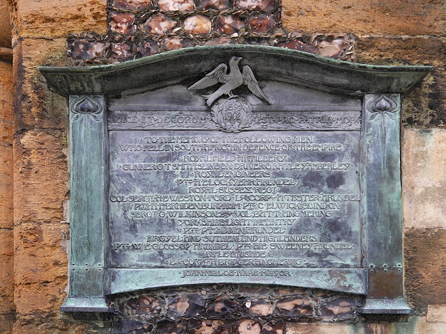 Boer War Memorial Arundel #1