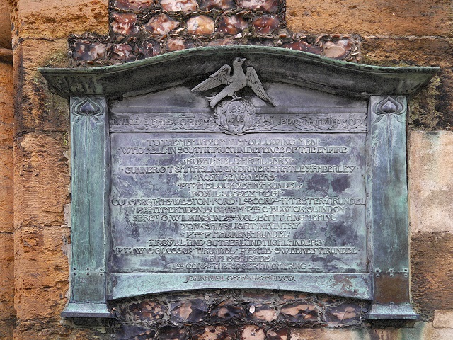 Boer War Memorial Arundel