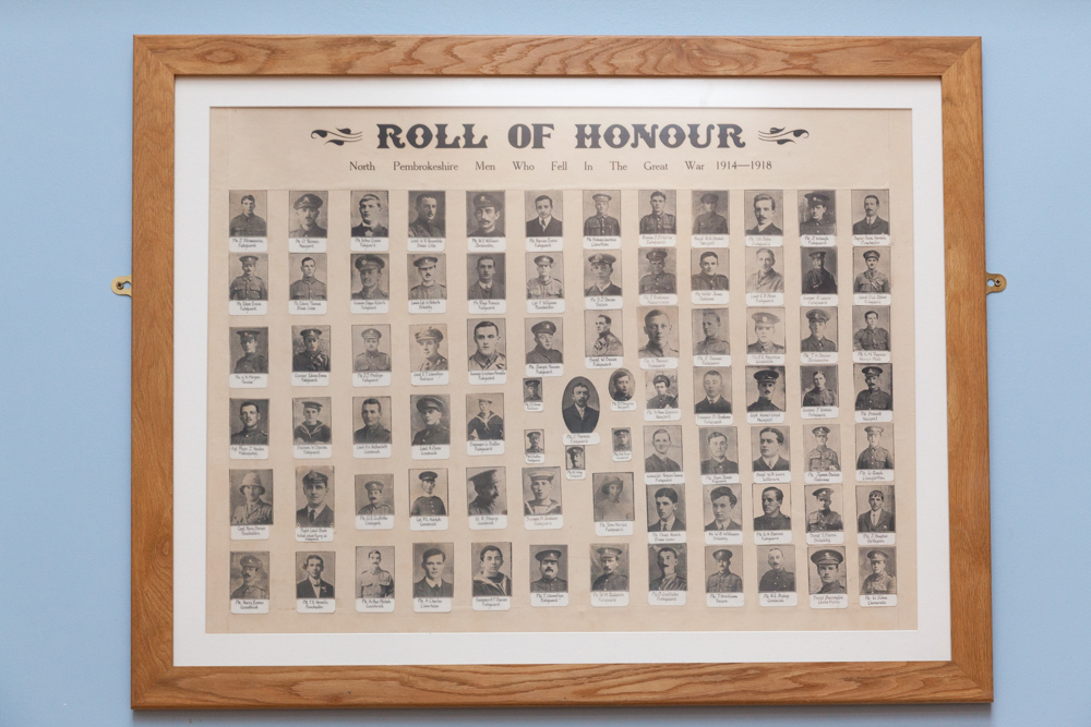 Roll of Honour WW I Fishguard #1