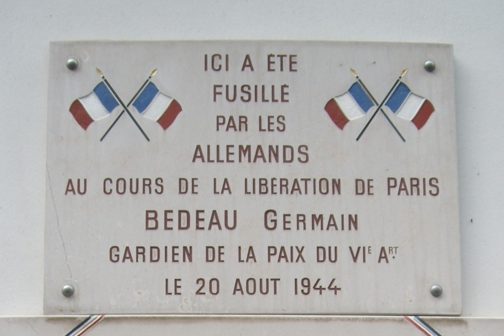 Gedenkteken Germain Bedeau #1