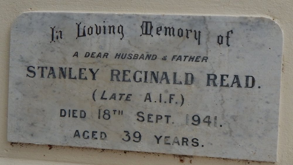 Commonwealth War Grave Byron Bay Cemetery (Anglican Section) #1