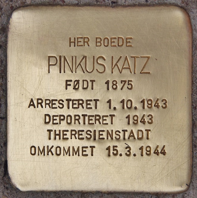 Stolperstein Ravnsborg Tværgade 3 #1