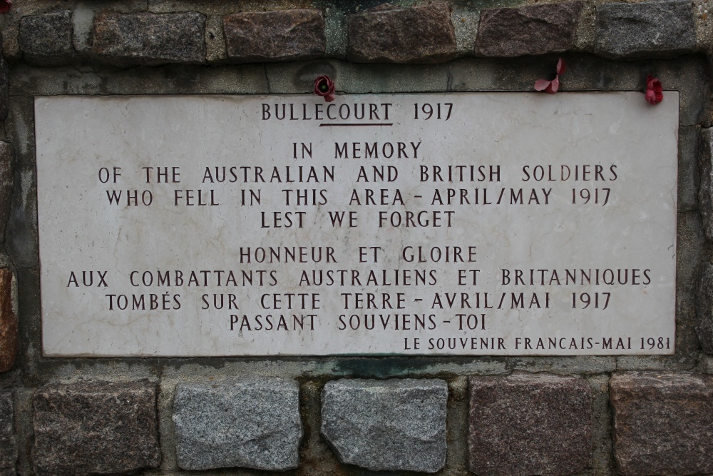 Australian Slouch Hat Memorial Bullecourt	 #3