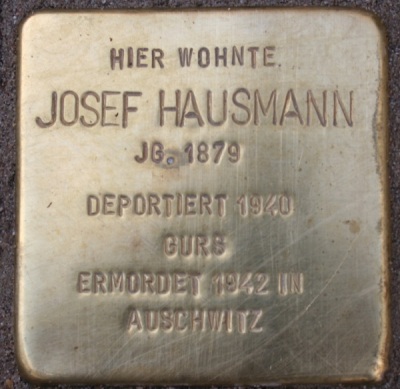 Stolpersteine Alte Weingartener Strae 10 #3