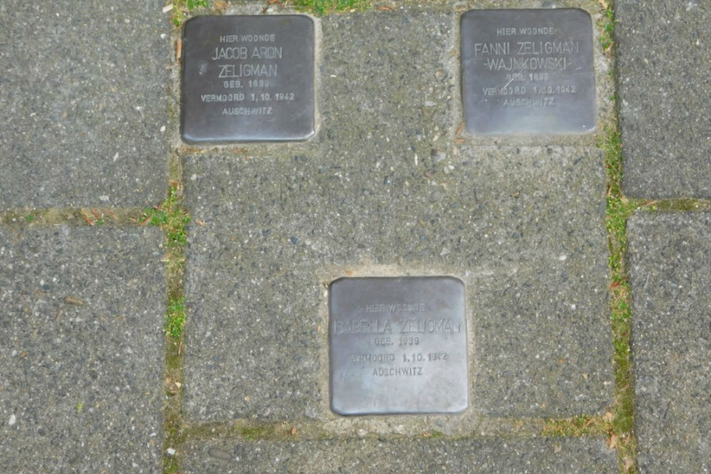 Stolpersteine Hoofdstraat (nu Ambyerstraat-Zuid 34)