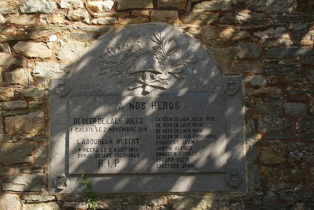 Oorlogsmonument Becco