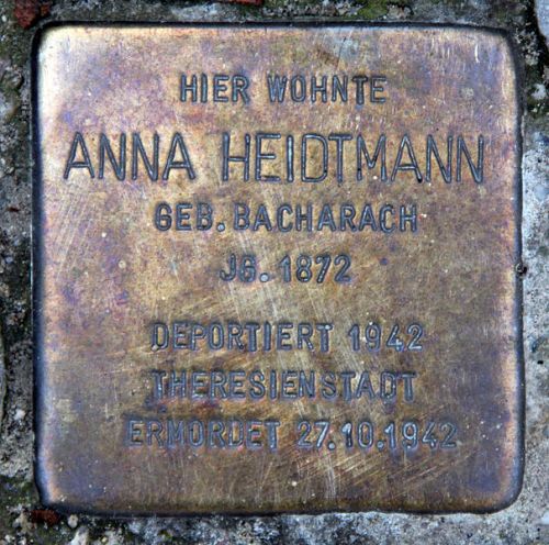Stumbling Stone Potsdamer Straße 29