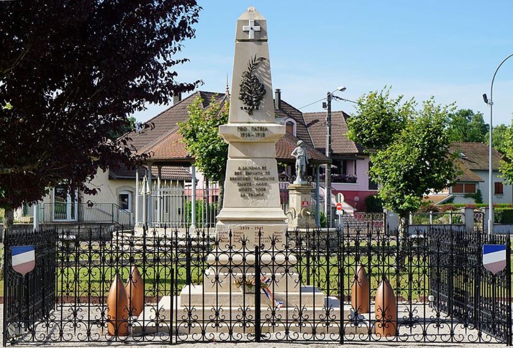 Oorlogsmonument Breuches