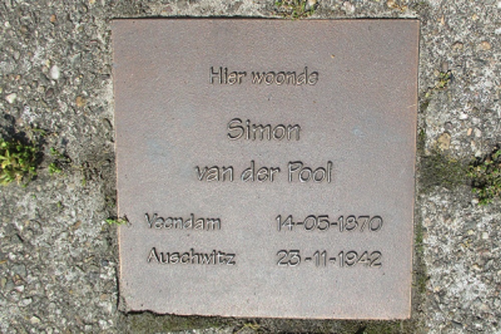 Memorial Stone Beneden Dwarsdiep 25 #1