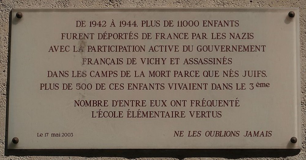 Memorial Deportation cole Vertus #1