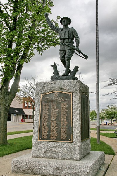 Monument Veteranen Eerste Wereldoorlog Lions Club #1