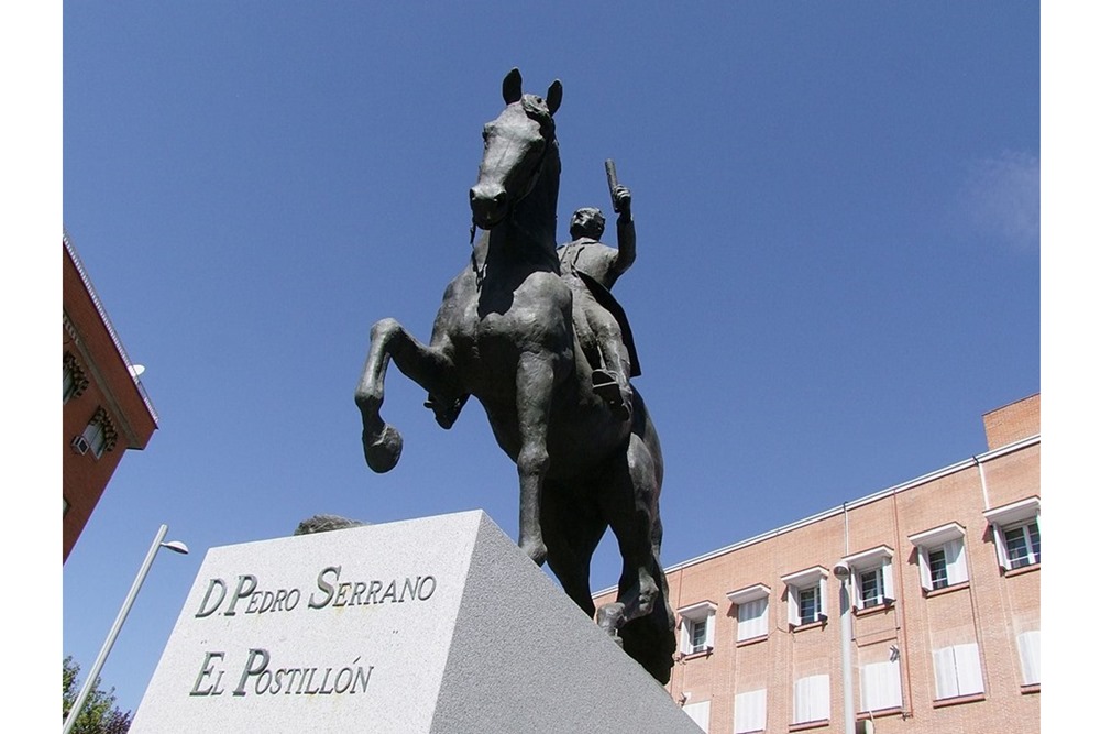 Monument voor de Postillon Pedro Serrano