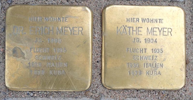 Stolpersteine Poststraße 5