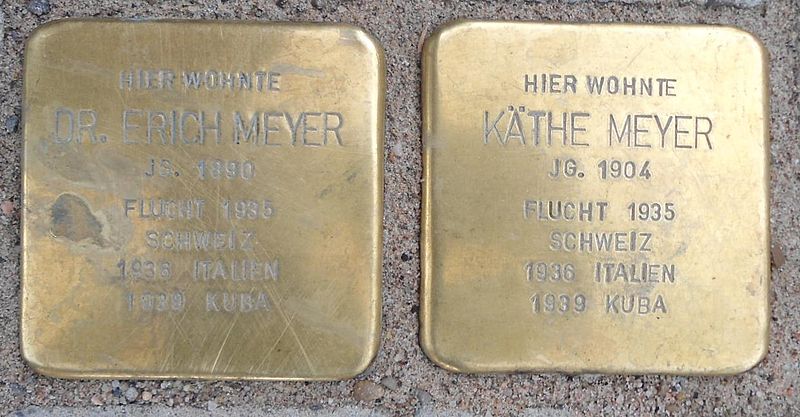 Stolpersteine Poststrae 5