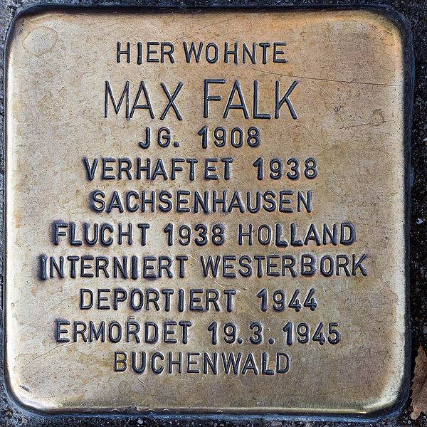 Stolpersteine Hochstraße 67 #3