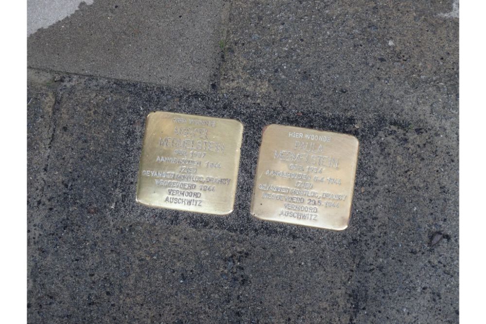 Stolpersteine Marinisstraat 3 #4