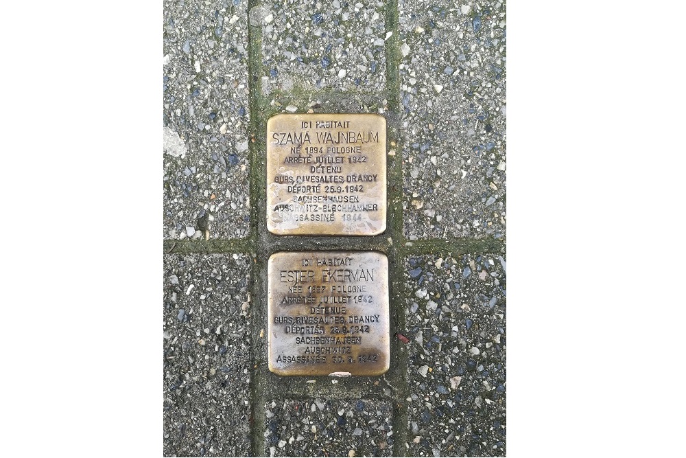 Stolpersteine Zwedenstraat 37