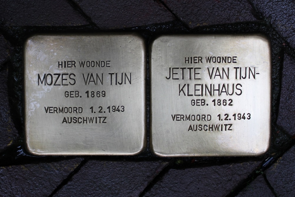 Stolpersteine Hannemanstraat 196