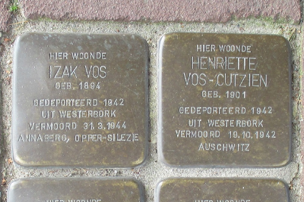 Stolpersteine Bentheimerstraat 54a #2