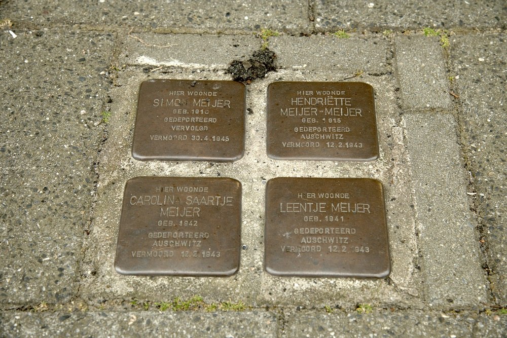 Stolpersteine Weerdingerstraat 5 (nu Weerdingerstr. 1) #1