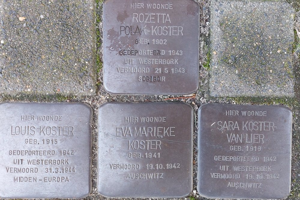 Stolpersteine Burgemeester Meineszlaan 25b #3