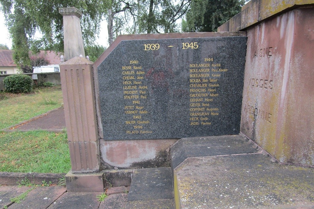 Oorlogsmonument Danjoutin #2